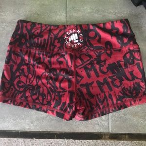 Feed me fight me shorts